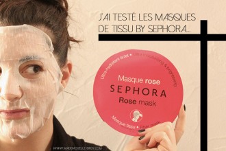 J'ai testé les masques de tissu