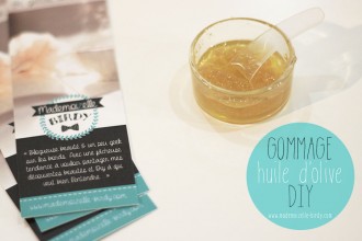 mon gommage diy